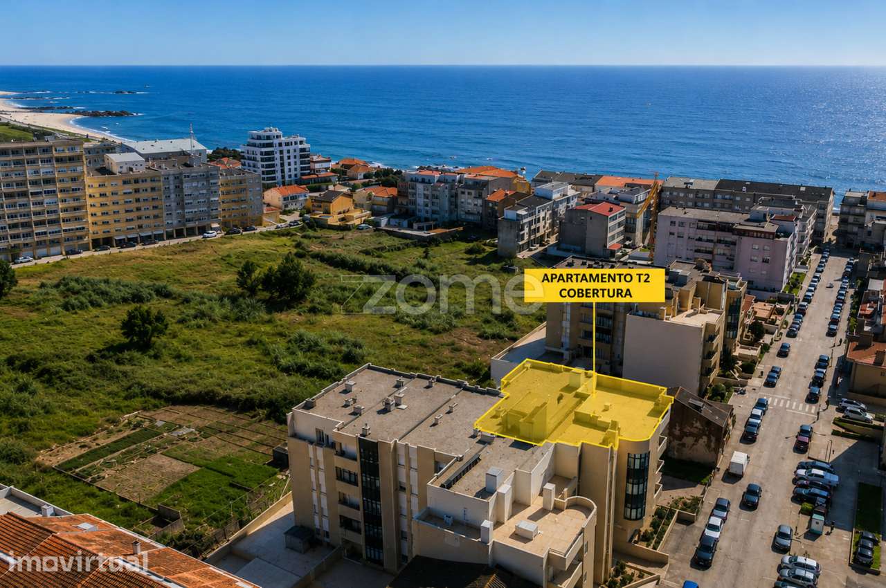 Apartamento T2 com Terraço Privativo de 100m² e Vista Mar - Grande imagem: 2/35