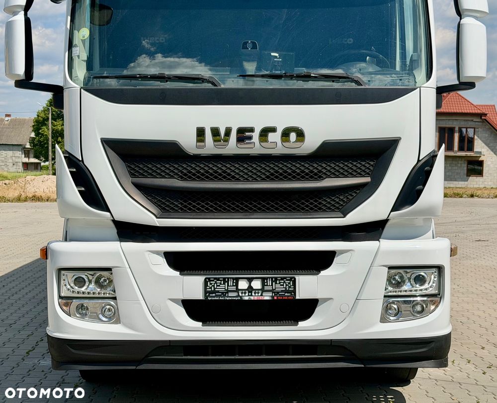 Iveco STRALIS 330 / FIRANKA / WINDA / AUTOMAT / E6 / ZSUWANY DACH / 7.5 M DŁUGOŚCI / SPROWADZONY - 12