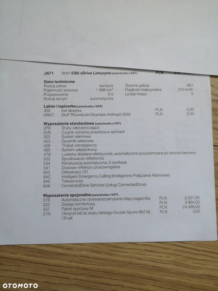 BMW Seria 5 530i M Sport sport - 28