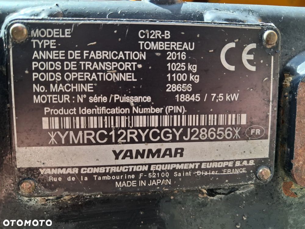 Yanmar C 12 R-B - 13