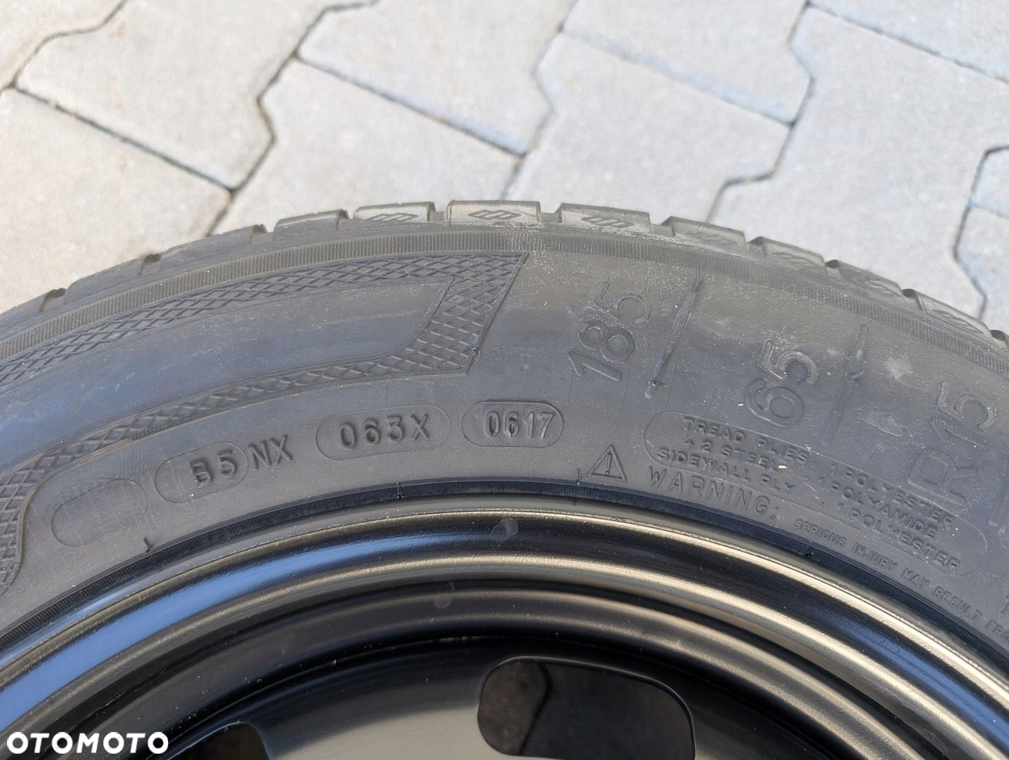 KOŁO DOJAZDOWE ZAPASOWE 15 PEUGEOT 208 I 2012-2019 - 4