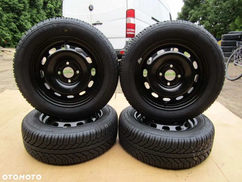 4x Felgi Koła 15 Ford KA + Plus Fiesta Fusion Focus MK7 MK8 + czujniki TPMS - 1