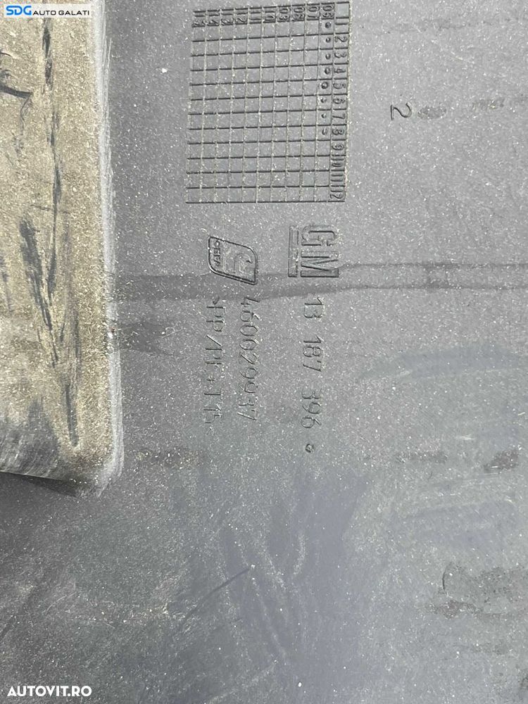 Tapiterie Capitonaj Imbracaminte Plastic Interior de pe Hayon Haion Portbagaj Opel Corsa D 4 Usi 2006 - 2014 Cod 13187396 [C0059] - 8