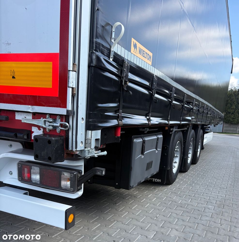 Wielton Mega Cała Poszerzana  SAF Idealny Stan - 9