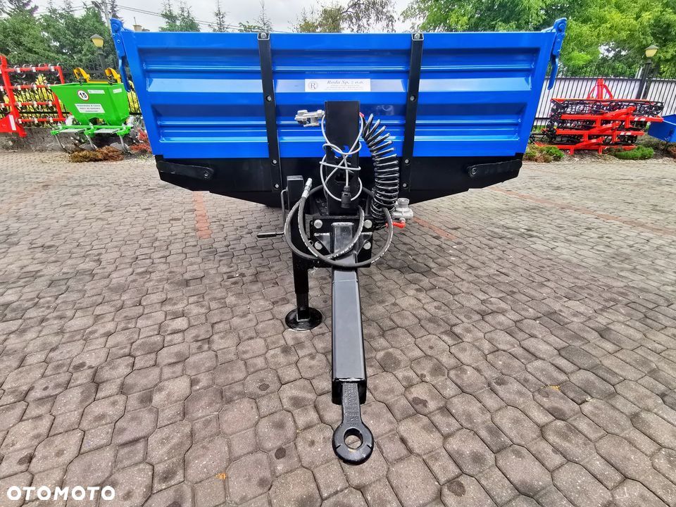 Przyczepa rolnicza EUROMASZ , EURO-MASZ 3 TONOWA kolor czerwony - 4