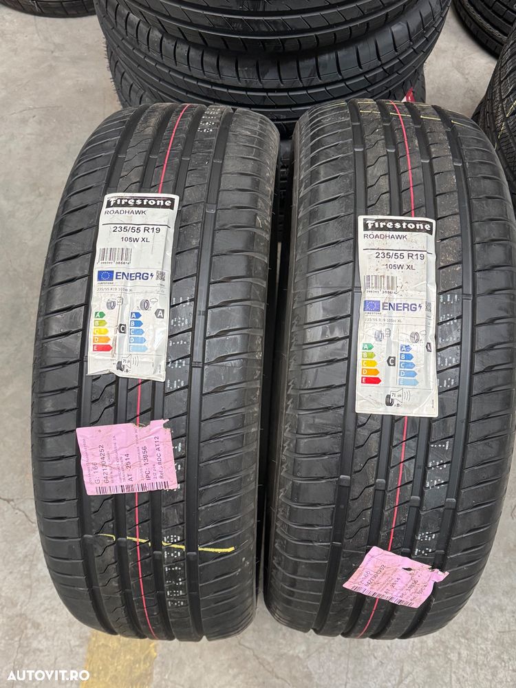 Vând 2 anvelope 235/55/19 Firestone de vară noi - 1