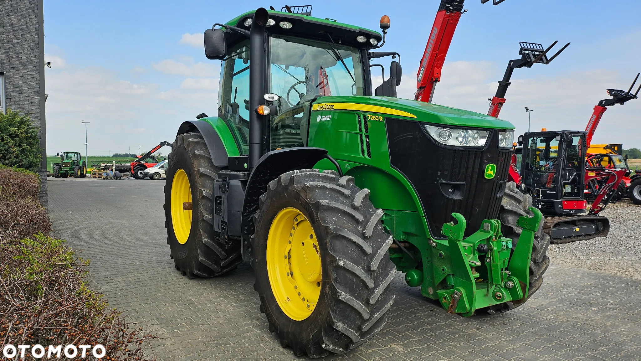 John Deere JD 7260R, silnik 9 litrów, przedni TUZ, autentyczny przebieg! - 11