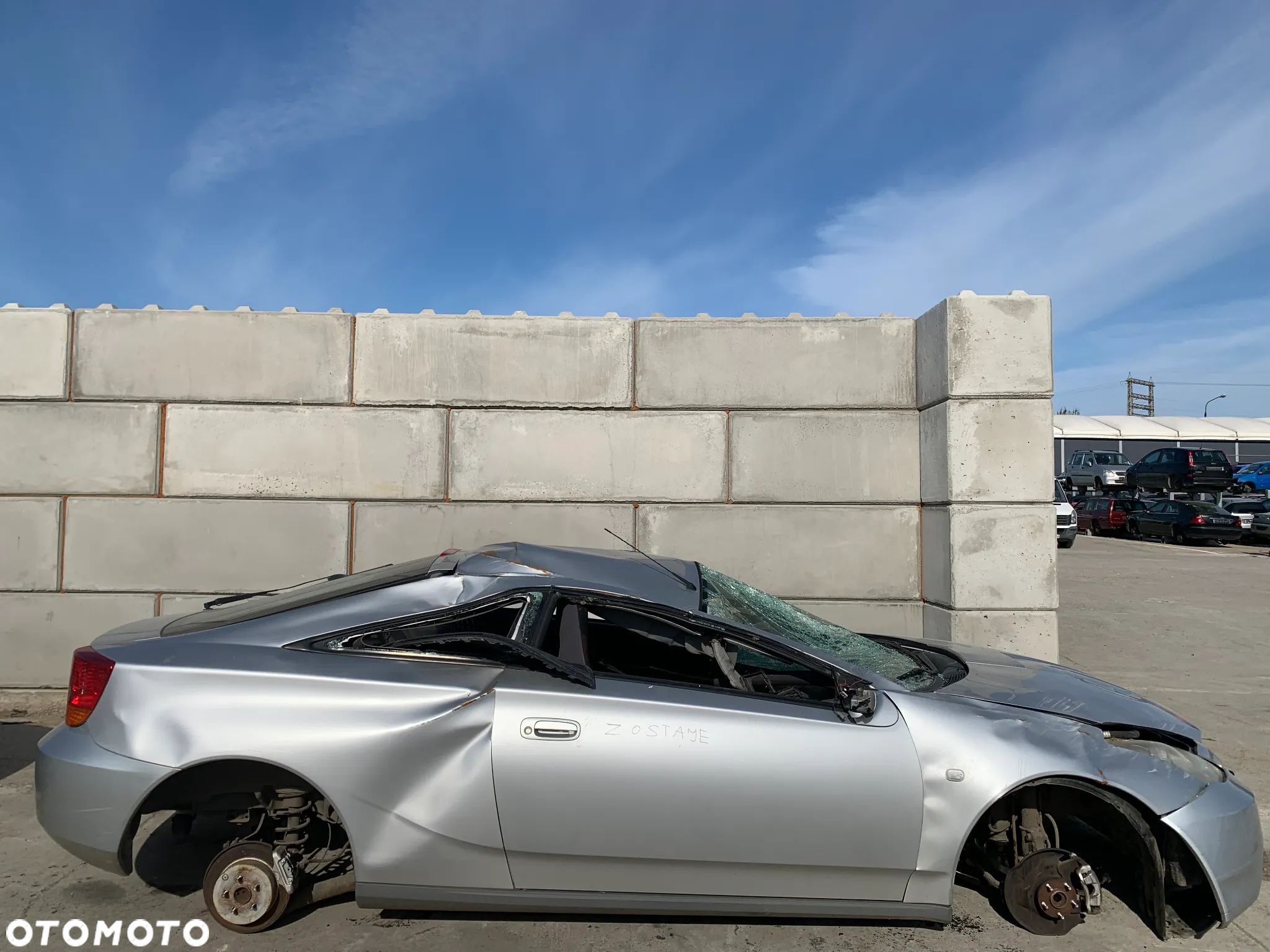 TOYOTA CELICA 2000 *SAMOCHÓD NA CZĘŚCI* 666 LAMPA LUSTERKO DRZWI MASKA KLAPA BELKA ZDERZAK BŁOTNIK PRAWA LEWA PRZÓD TYŁ - 1