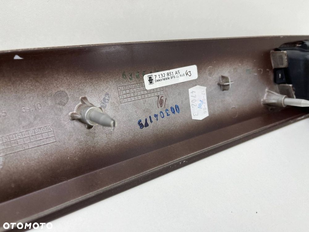 BMW 3 E91 LISTWY OZDOBNE DEKORY KRATKI KOMPLET NUTWOOD 7132851 - 15