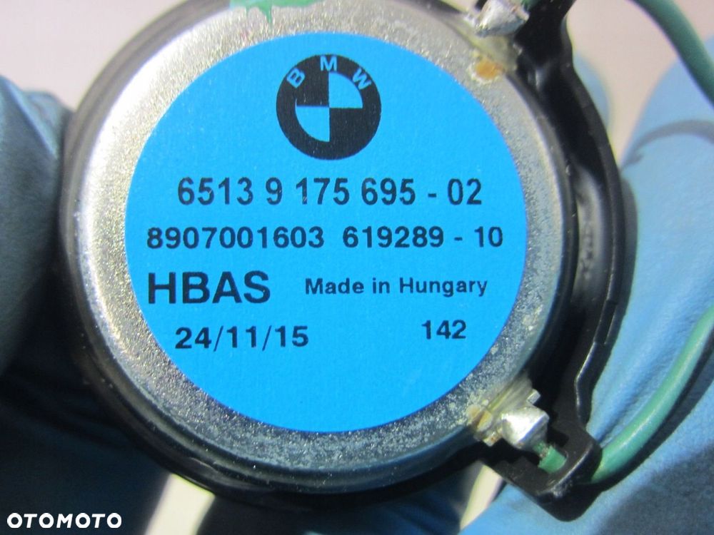 BMW F10 F11 F12 GŁOŚNIK WYSOKOTONOWY HIFI 9175695 65139175695 SZTUKA - 6