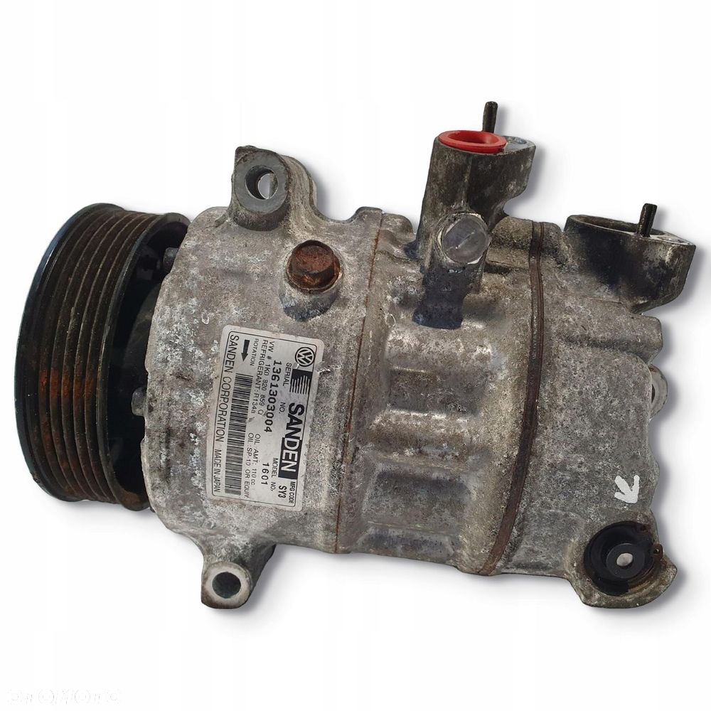 SPRĘŻARKA KLIMATYZACJI VW Golf V Passat B6 1.9 TDI 1K0820859Q - 4