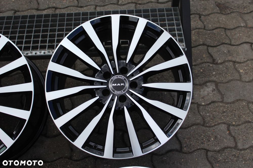 mak 20cali 5x112 et22 9,5j mercedes glc glk 204x gle h1gle r w251 sls w177 - 4