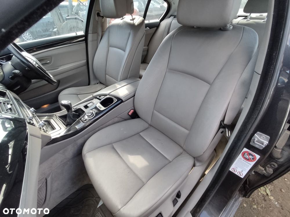 KOMPLET FOTELI LEWY PRAWY PRZÓD + KANAPA TYŁ BMW F10 10-13r - 1