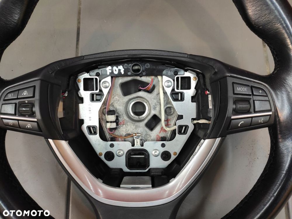 BMW 5 GT F07 F10 F11 F01 KIEROWNICA MULTIFUNKCJA ASYSTENT PASA SKÓRA BICEPS - 10