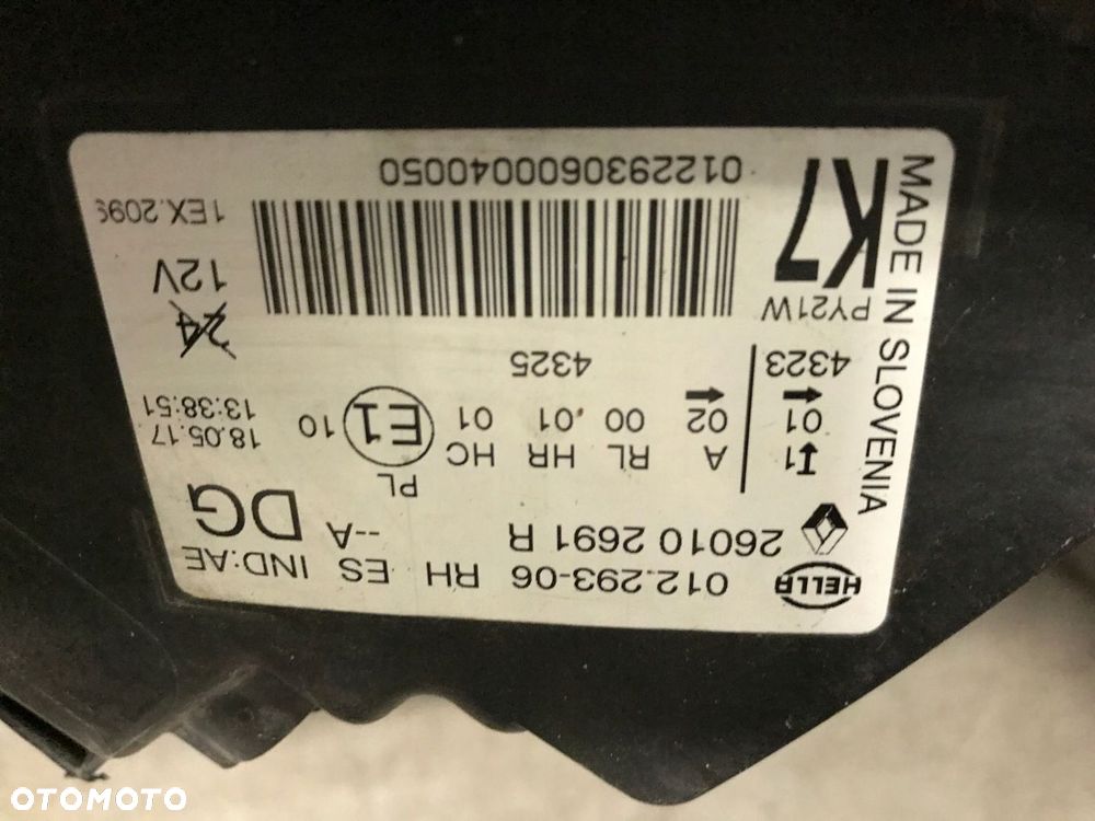 SCENIC IV 4 FULL LED LAMPA PRAWA PRZÓD 260102691R - 5