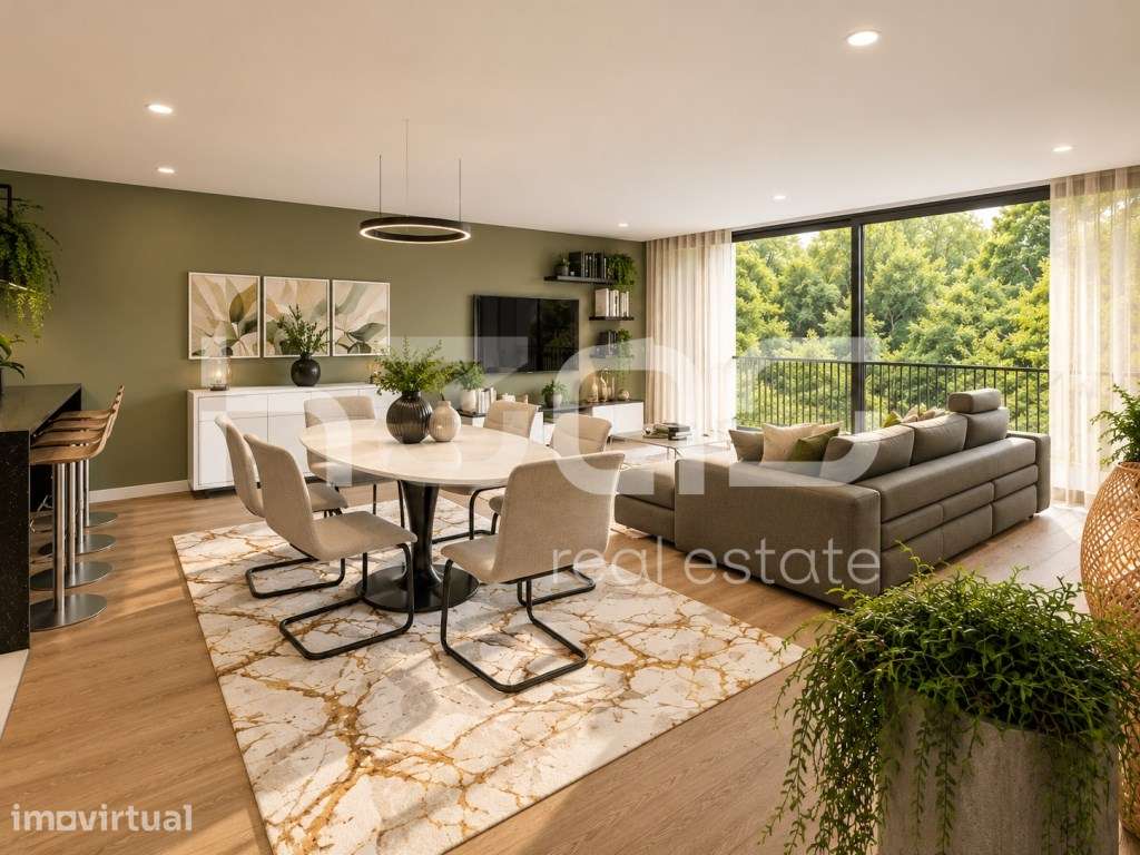 Apartamento T3 com Garagem para 1 Viatura e Arrecadação a poucos mi... - Grande imagem: 2/26