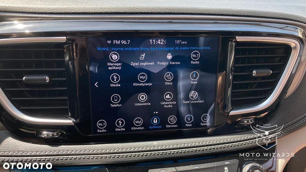 Polskie Menu USA EU Lampy JEEP Wagoneer Grand Cherokee WK2 WL Wrangler RAM DODGE Charger Durango Challenger CHRYSLER Pacyfica - 17