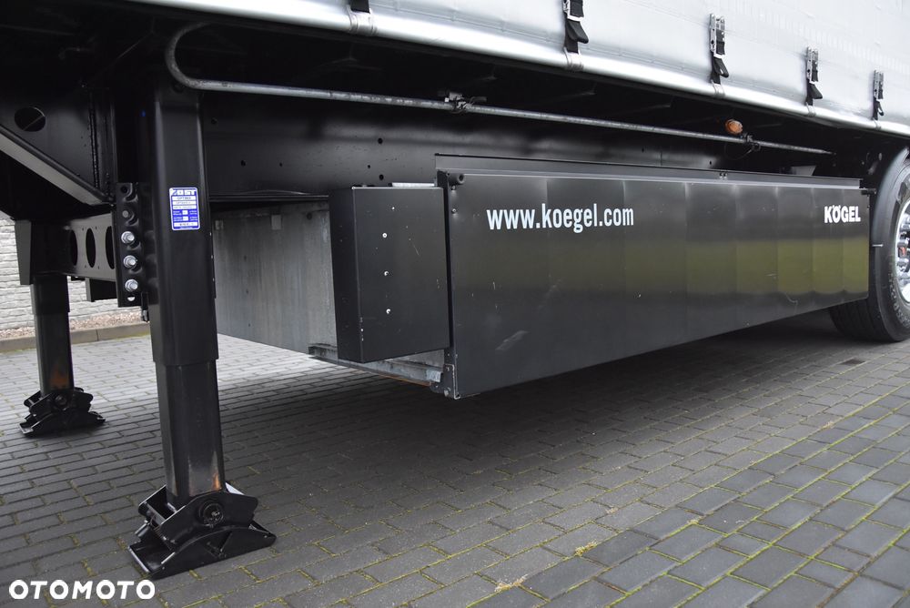 Kögel STANDARD 2023r. / NOWE OPONY! / OŚ PODNOSZONA / OSIE SAF / FIRANA / PALECIARA / JAK NOWA  !!! - 12