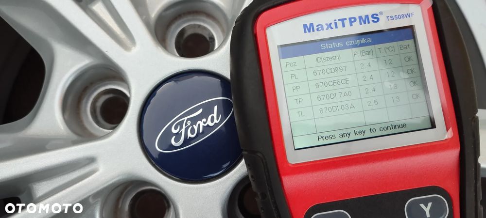 Felgi Aluminiowe Oryg. Ford Kuga S-MAX Galaxy 17 Cali 5x108 7,5Jx17 Et 55 EM2C-1007-A1A Czujniki Tpms  Ideał !! Starogard Gdański - 14