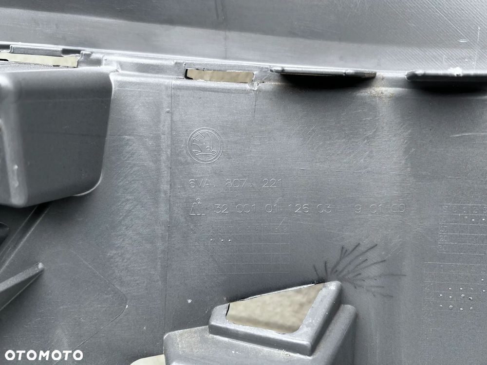 SKODA FABIA IV 4 6VA 6VA807221 ZDERZAK PRZÓD PRZEDNI - 6