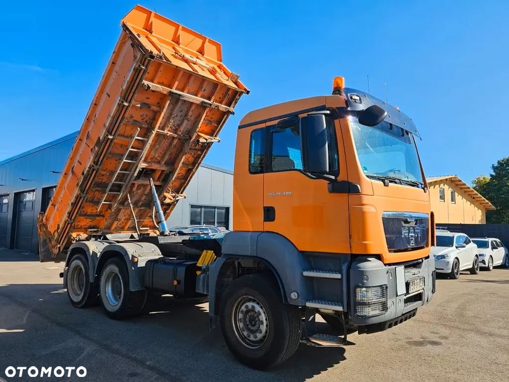 MAN TGS 26.480 6x4 WYWROTKA 3-STRONNA | AUTOMAT | EURO 5 | PRZEBIEG 310 000km! - 4
