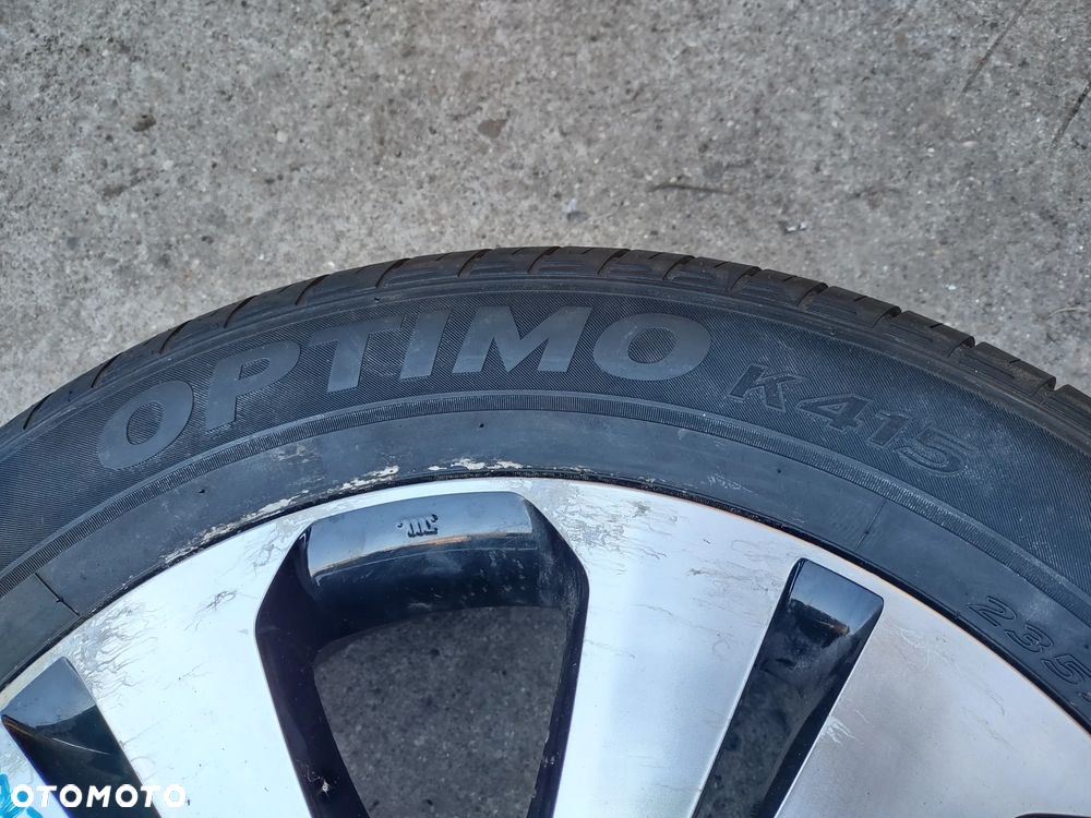 KOŁO FELGA ALUMINIOWA OPONA HANKOOK OPTIMO K415 52910-3U300 KIA SPORTAGE III 18 CALI ORYGINAŁ PROSTA !!! - 9