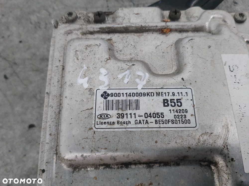 KOMPUTER, STEROWNIK KIA PICANTO II 39111-04055 1.0 MPI 69KM - 3