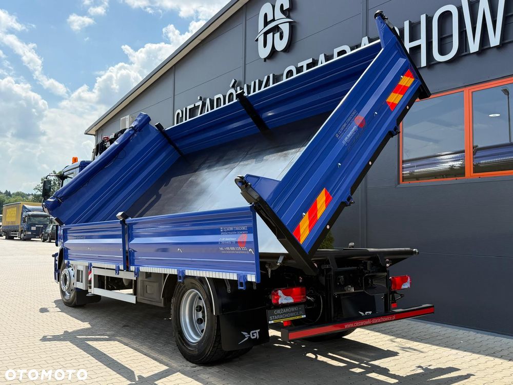 MAN TGM TGL TGS 18.250 // E6 // Klimatyzacja //  wywrotka + HDS HMF z pilotem // 4x2 // budowlanka // kiper wywrot żuraw dzwig kran crane - 22