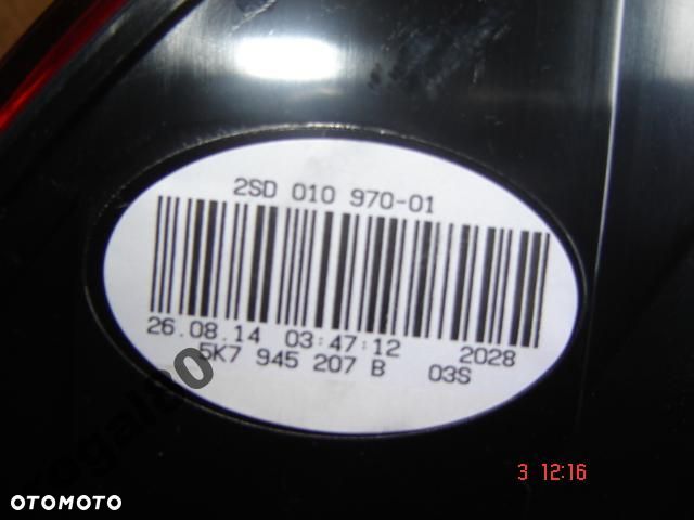 VW GOLF VI CABRIO LAMPA LEWA 5K7945207 B NOWA LED - 2