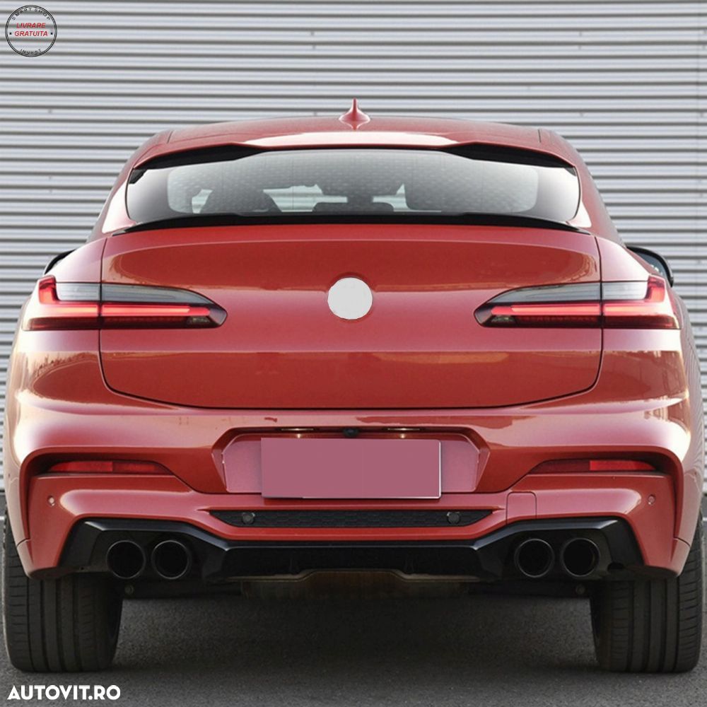 Eleron Portbagaj BMW X4 G02 (2018-2020) Negru Lucios- livrare gratuita - 6