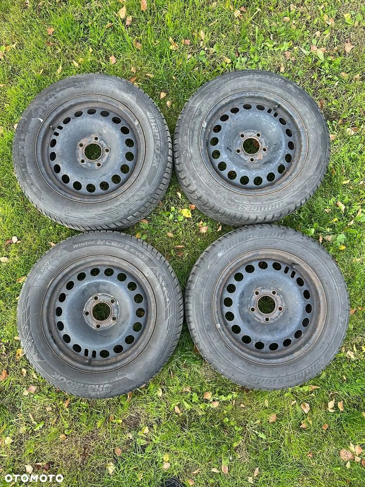 KOŁA ZIMOWE FELGI STALOWE 2160143 OPONY ZIMA OPEL ASTRA J ZAFIRA 16 CALI 205/60/16 - 1
