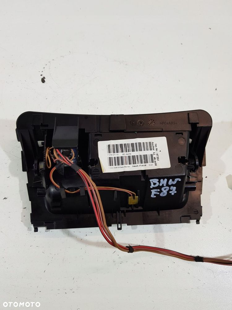 popielniczka chrom bmw e87 e90 lift 2.0d 7078571 - 6