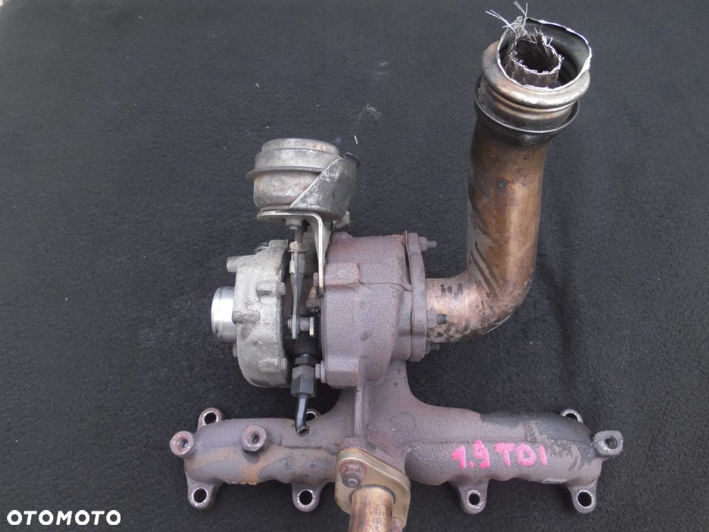 VW AUDI SEAT SKODA 1.9TDI TURBOSPRĘŻARKA TURBINA GT1749V 038253019N GOLF IV SHARAN TOLEDO II OCTAVIA GARRETT ORYGINAŁ - 2