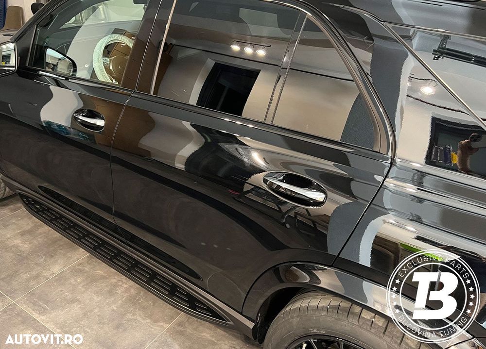 Praguri Aluminiu compatibile cu Mercedes GLE SUV W167 V167 Black - 8