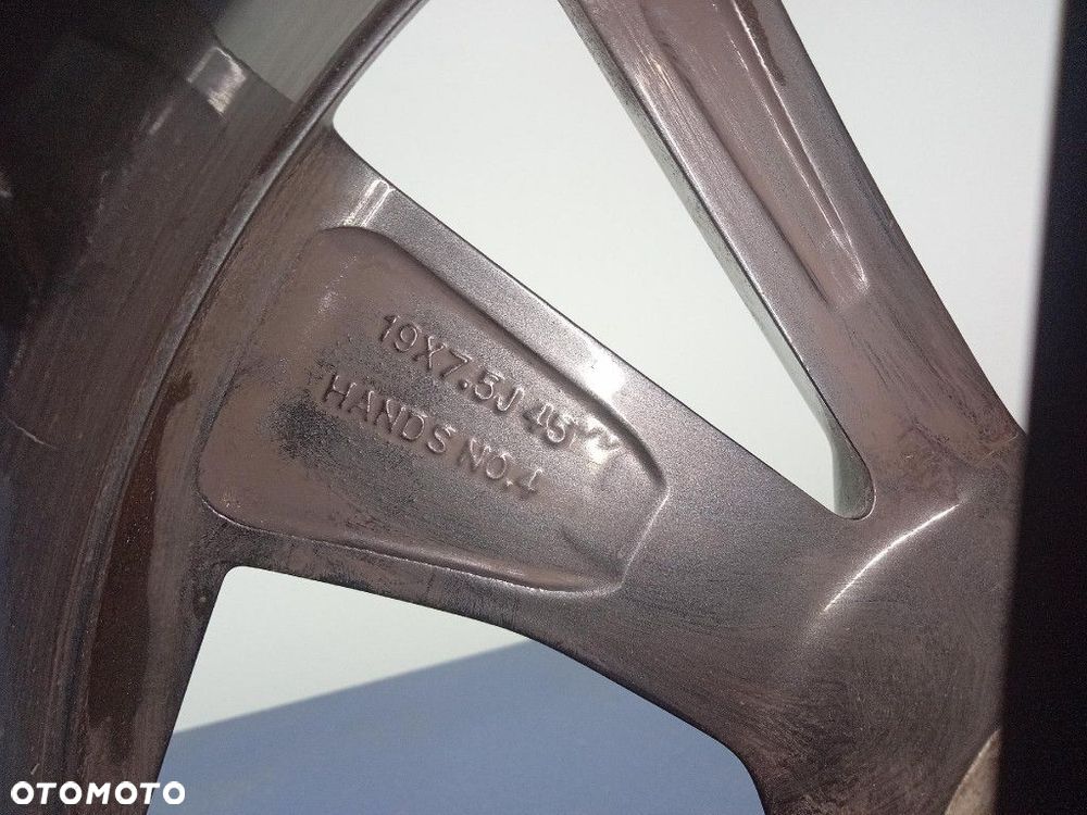 NISSAN QASHQAI III J12 FELGA ALUMINIOWA ALUFELGA 7.5JX19 ET45 5X114.3 6UA3A - 7