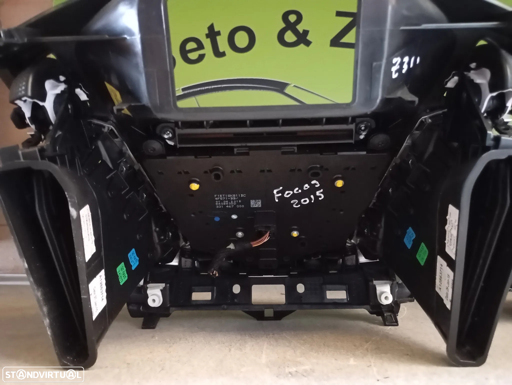 FORD FOCUS III RADIO DISPLAY COMANDOS - Z311 - 4