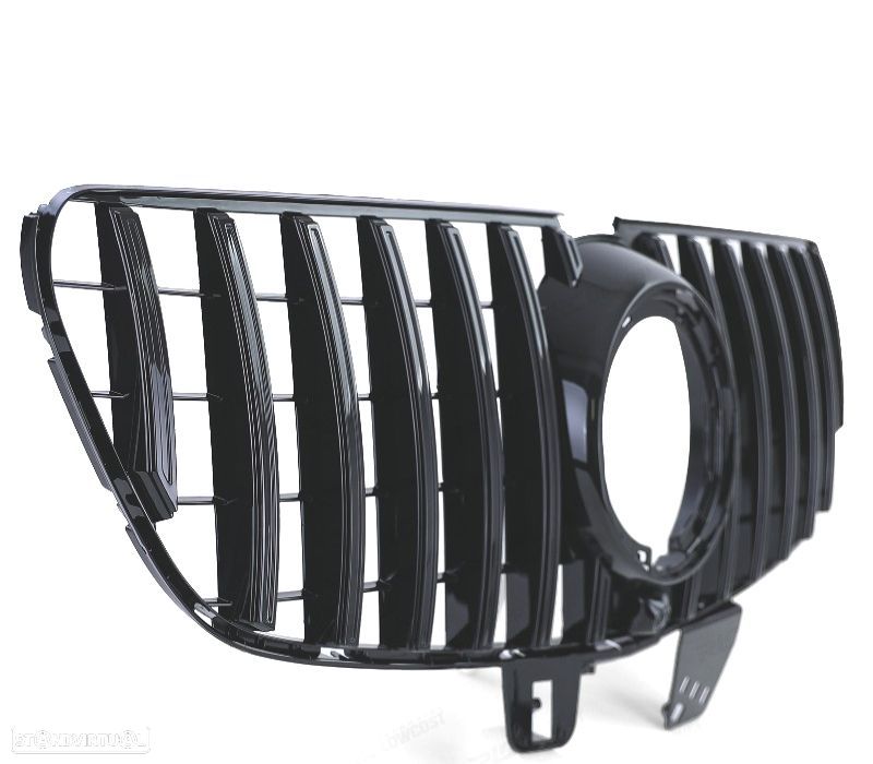 GRELHA FRONTAL MERCEDES V W447 19- LOOK AMG PRETO BRILHANTE - 3