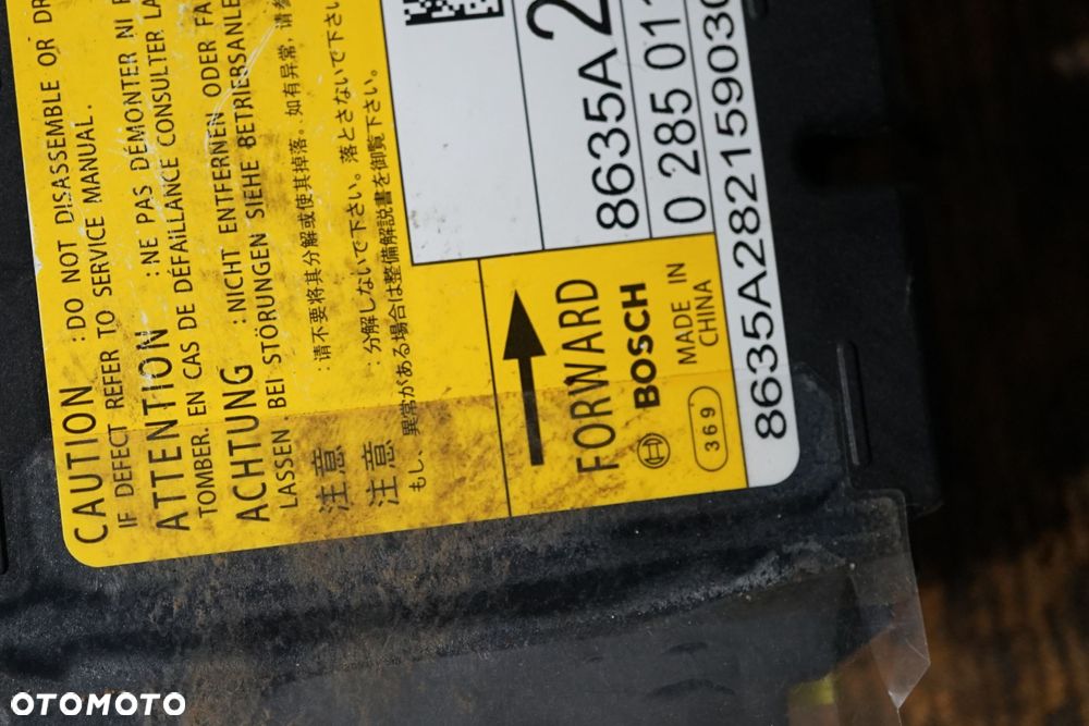 DESKA ROZDZIELCZA AIRBAG KONSOLA OUTLANDER III LIFT MITSUBISHI 2015-2018 - 6