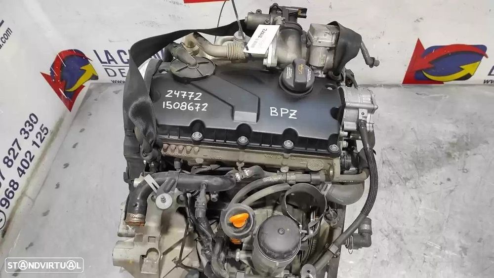 MOTOR COMPLETO SKODA SUPERB I 2008 -BPZ - 4