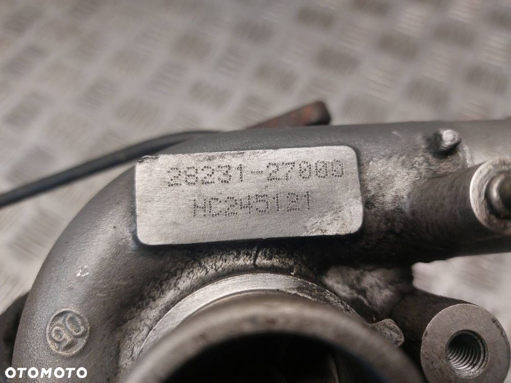 TURBOSPRĘŻARKA TURBINA HYUNDAI TUCSON I 2.0 CRDI 28231-27000 - 3