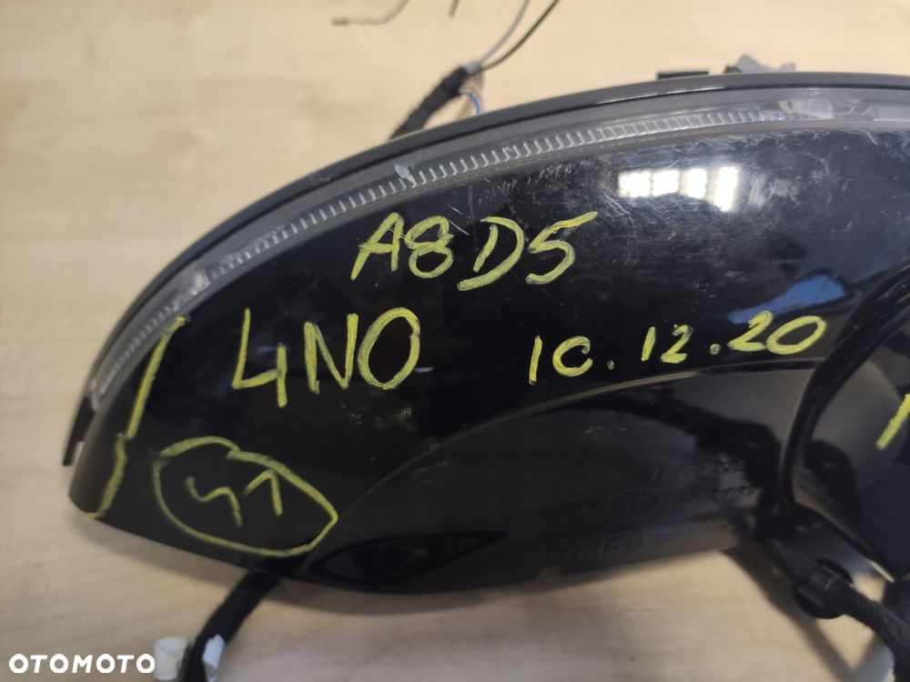 audi a8 d5 stelaż lusterko prawe 15 pin 4n1857528b - 4
