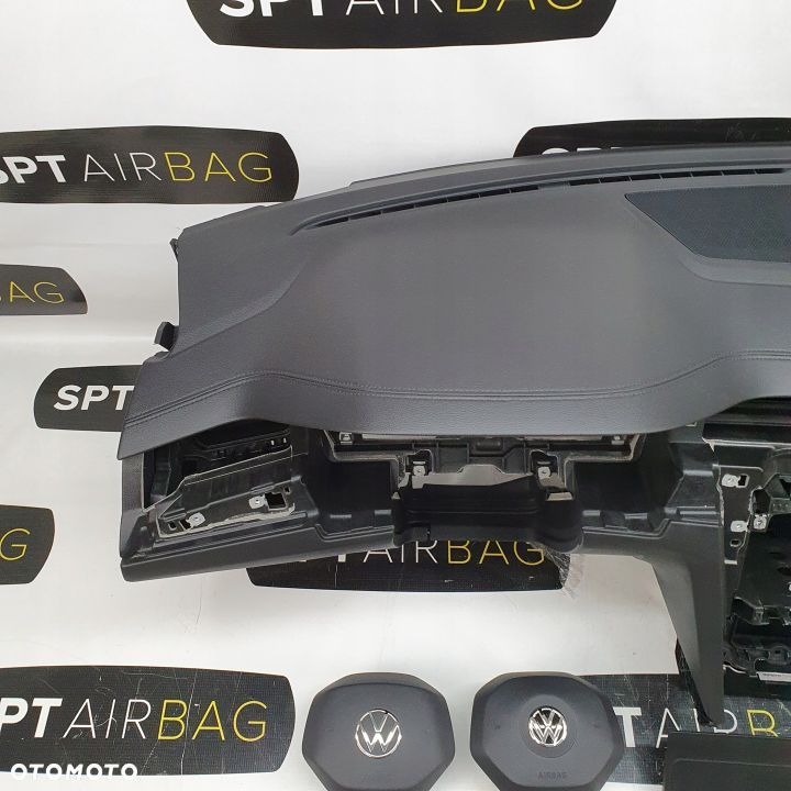 VW ARTEON LIFT DESKA ROZDZIELCZA KONSOLA KOKPIT PULPIT PODUSZKI AIRBAG AIR BAG PASY KURTYNY KIT SET - 2