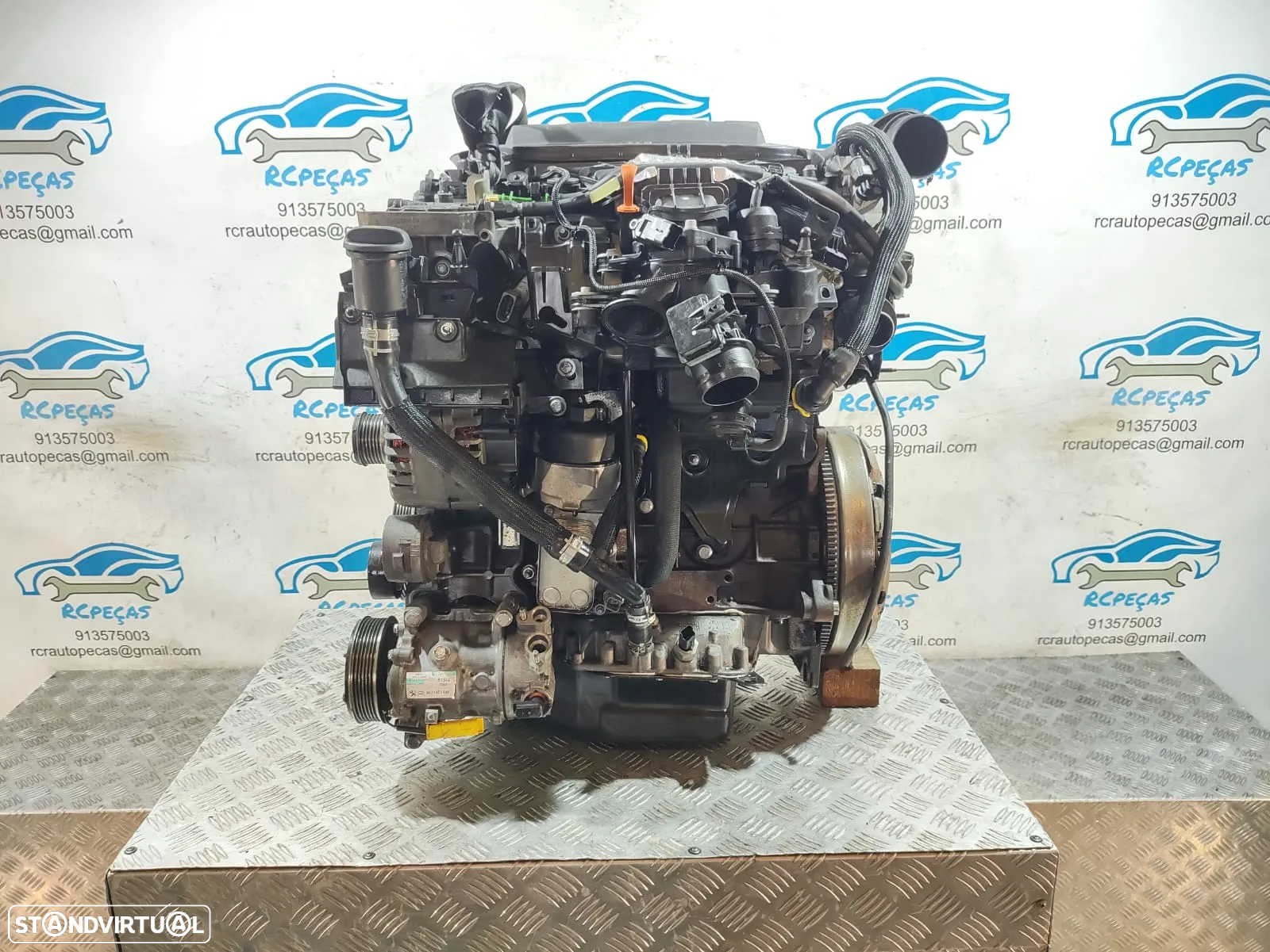 Motor PSA Peugeot Citroen - 2.0 HDI 16v 163cv - RH02 10DYZE - DS5 | DS4 | C5 | 5008 | RCZ | 508 - 2