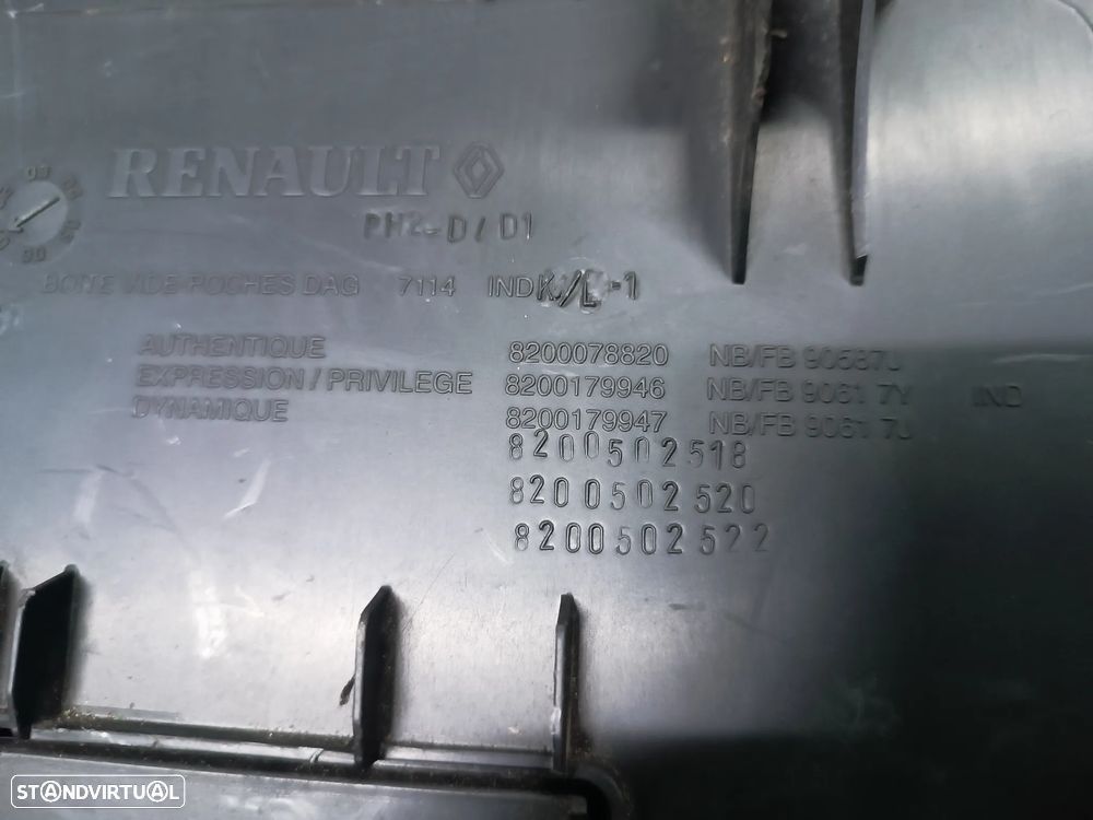 PORTA LUVAS RENAULT MEGANE II 02-08 - 3