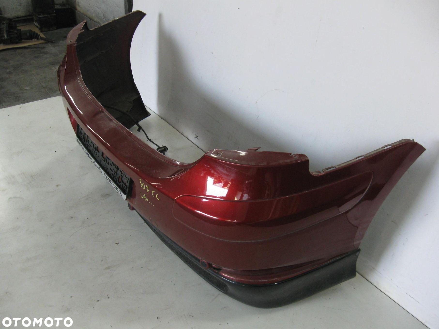 ZDERZAK TYLNY TYŁ PEUGEOT 307 CC # - 3