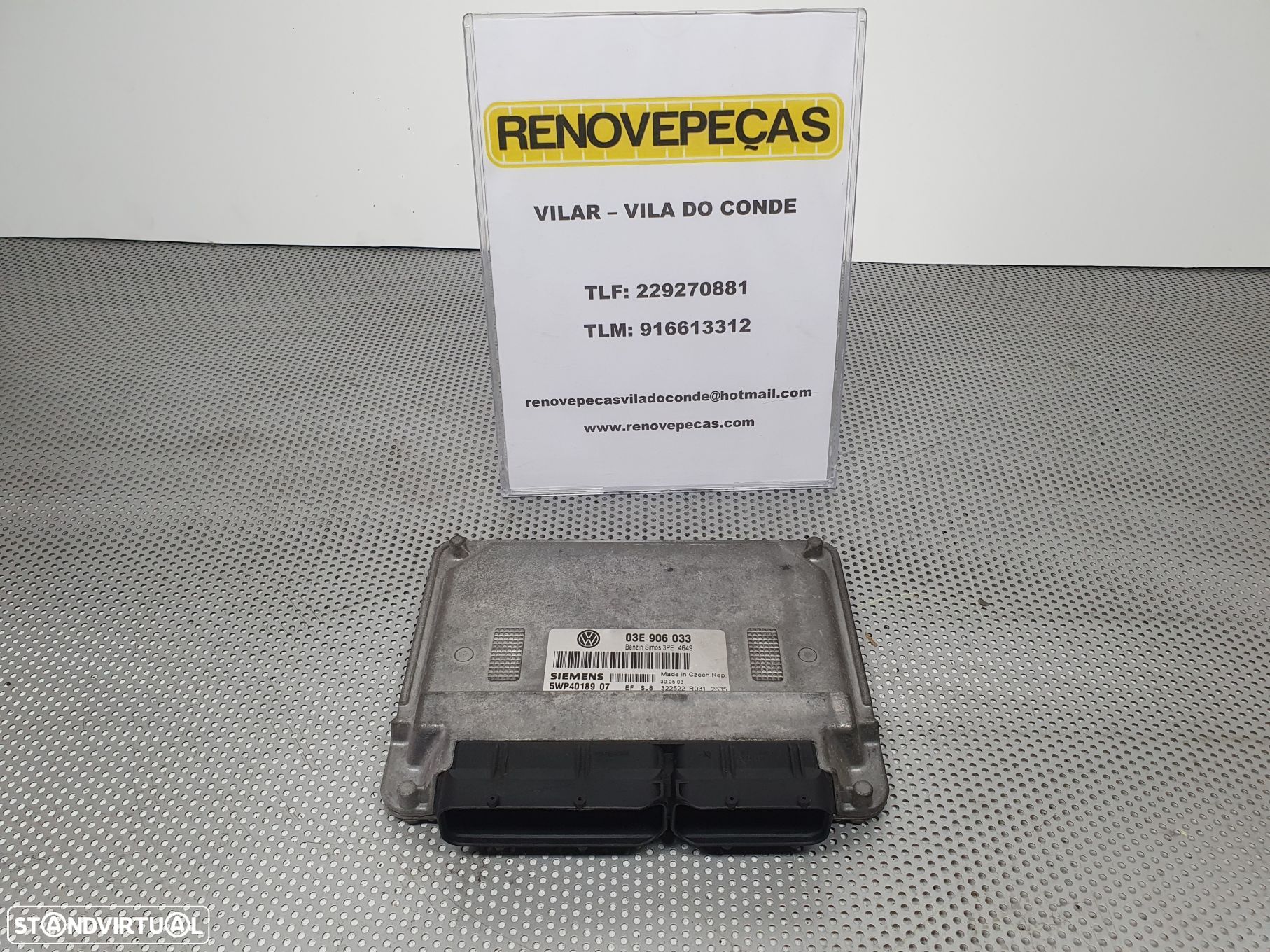 Centralina / Modulo Motor Volkswagen Polo (9N_) - 1