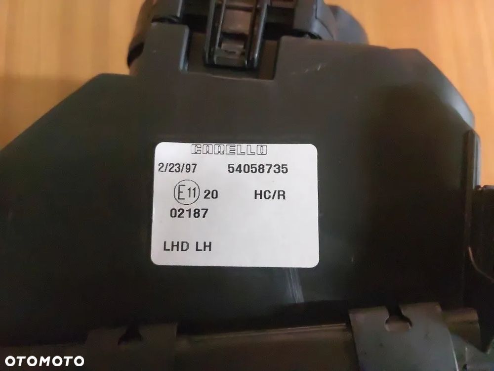 Reflektor lewy pasuje do Opel Vectra A - 5