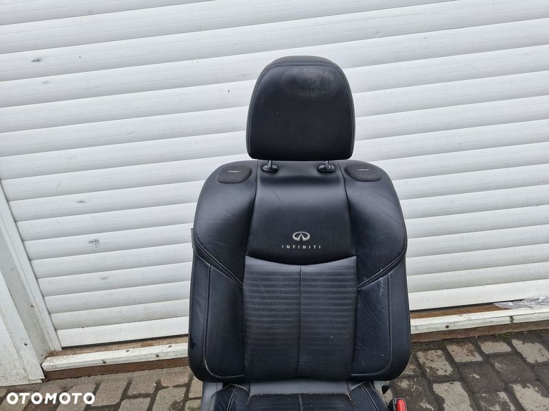 infiniti m30 fotel prawy przód przedni pasażera skóra skórzany - 3