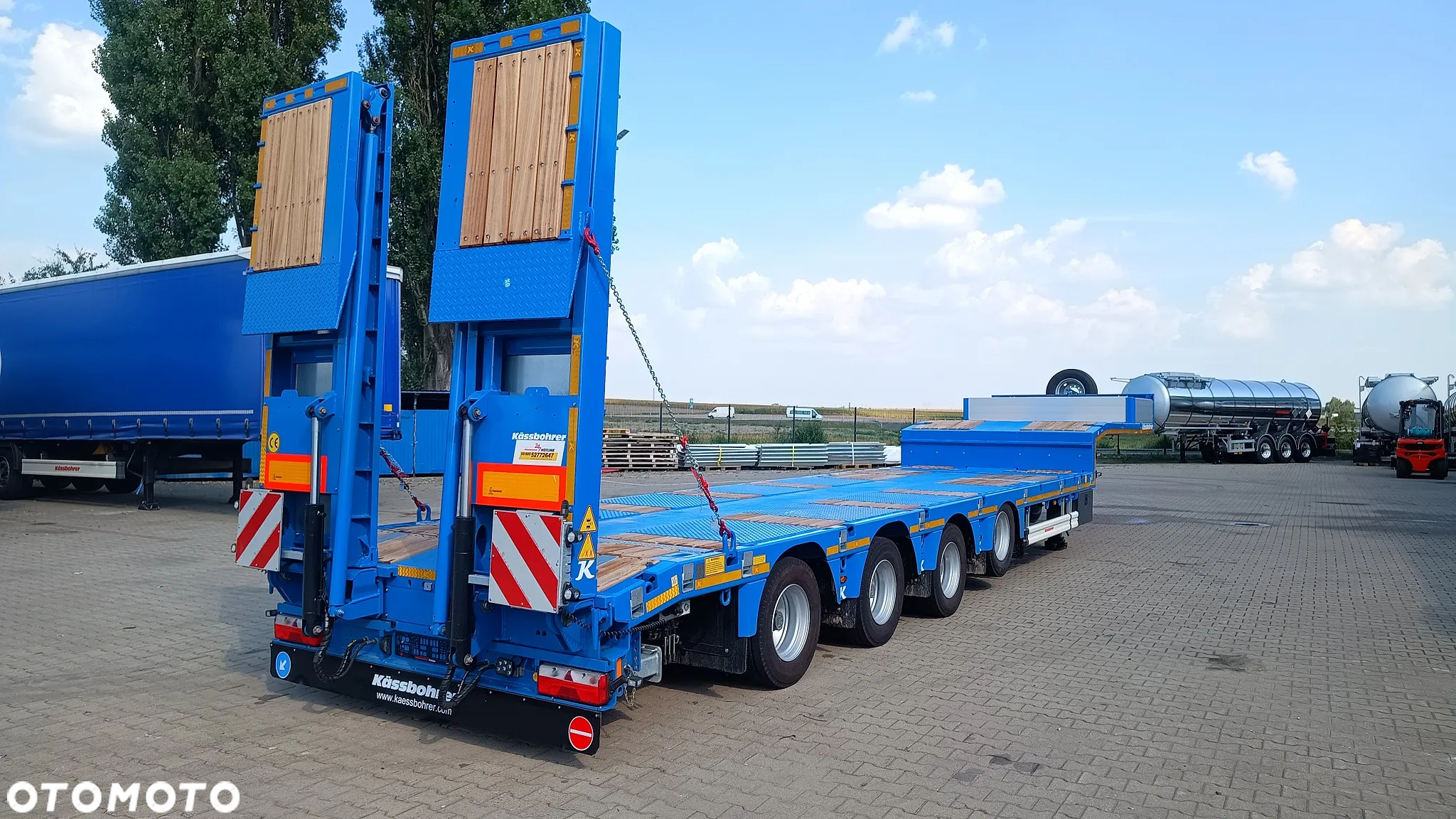 Kassbohrer Kassbohrer SLA 4 SEMI Lowbed 4 osie rozsuwana 45T Kässbohrer - 31