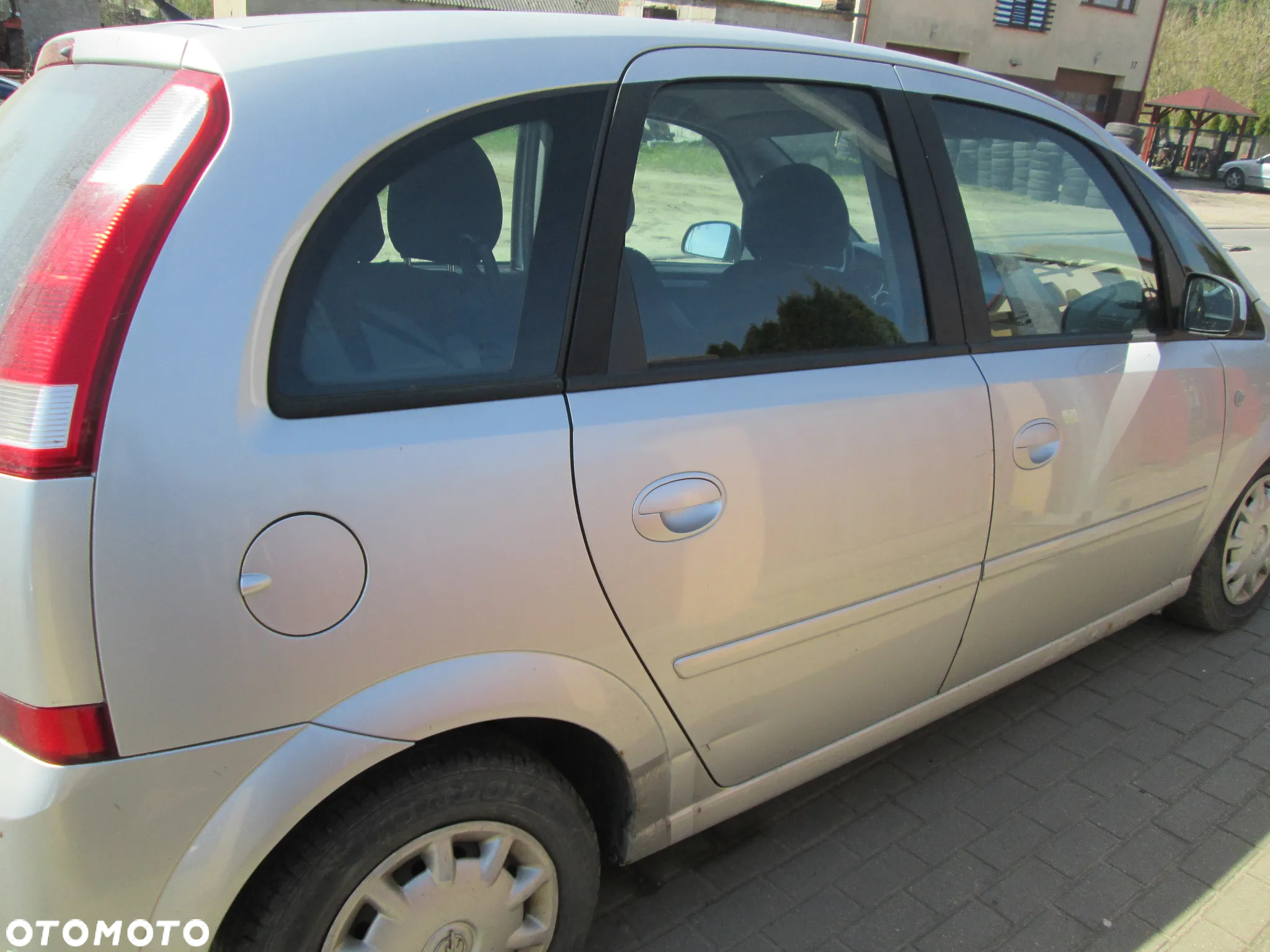 OPEL MERIVA A 1.6 8V Z16SE Z157 SILNIK DRZWI MASKA SZYBA FOTELE CZĘŚCI SREBRNA - 6